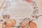 Autumn Wreath Ketubah