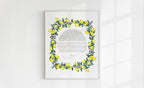 Lemon Branch Ketubah