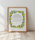 Lemon Branch Ketubah