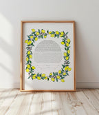 Lemon Branch Ketubah