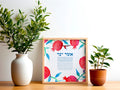 Asher Yatzar Art Print with Pomegranates