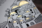 Golden Jerusalem Home Blessing