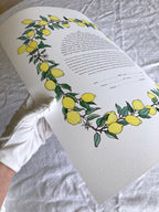 Lemon Branch Ketubah