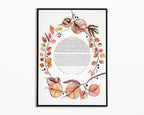 Autumn Wreath Ketubah