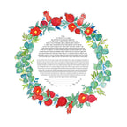 Pomegranate and Eucalyptus Ketubah