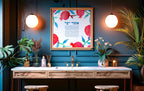 Asher Yatzar Art Print with Pomegranates