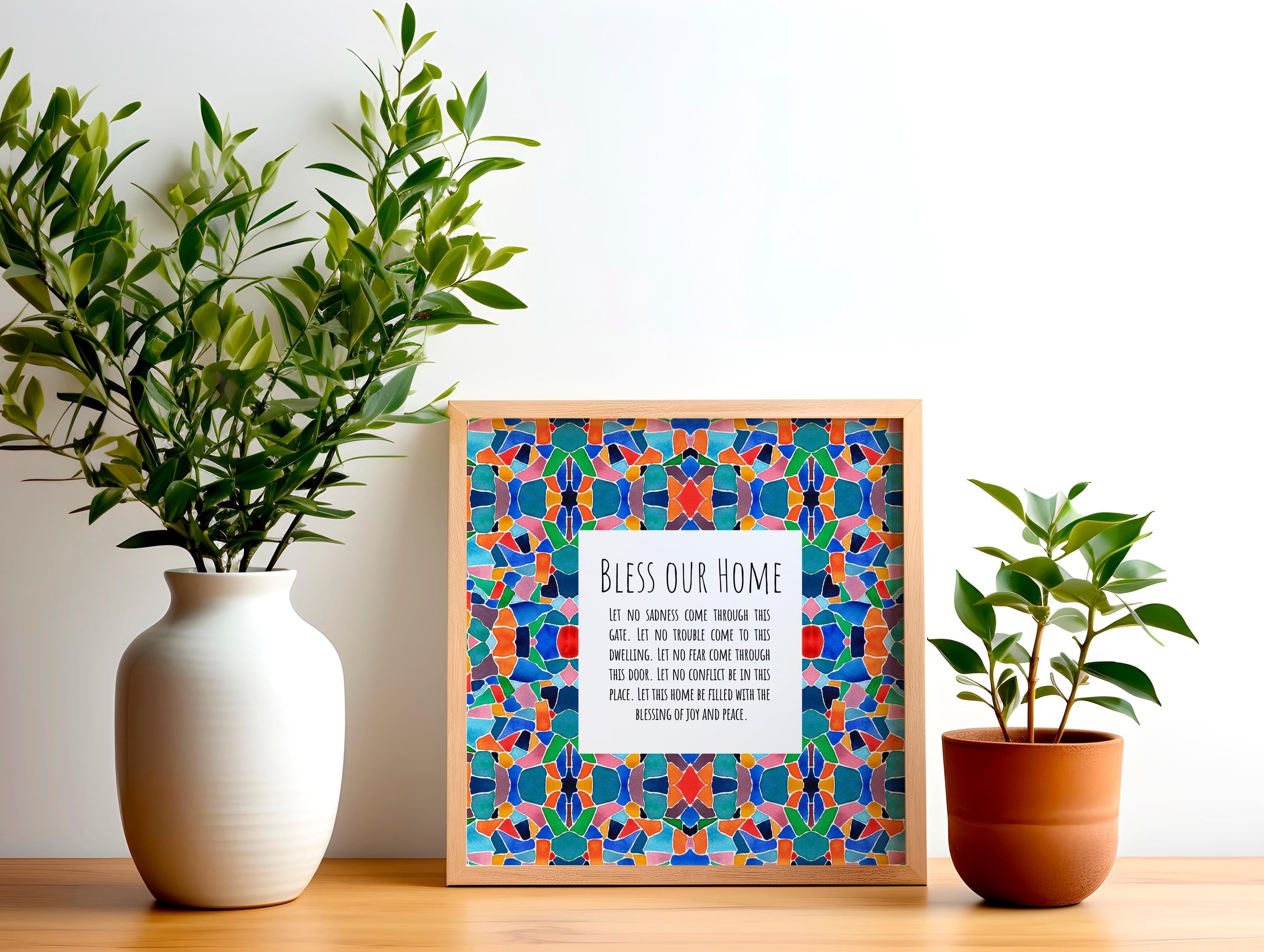 Bless This Home Art Print