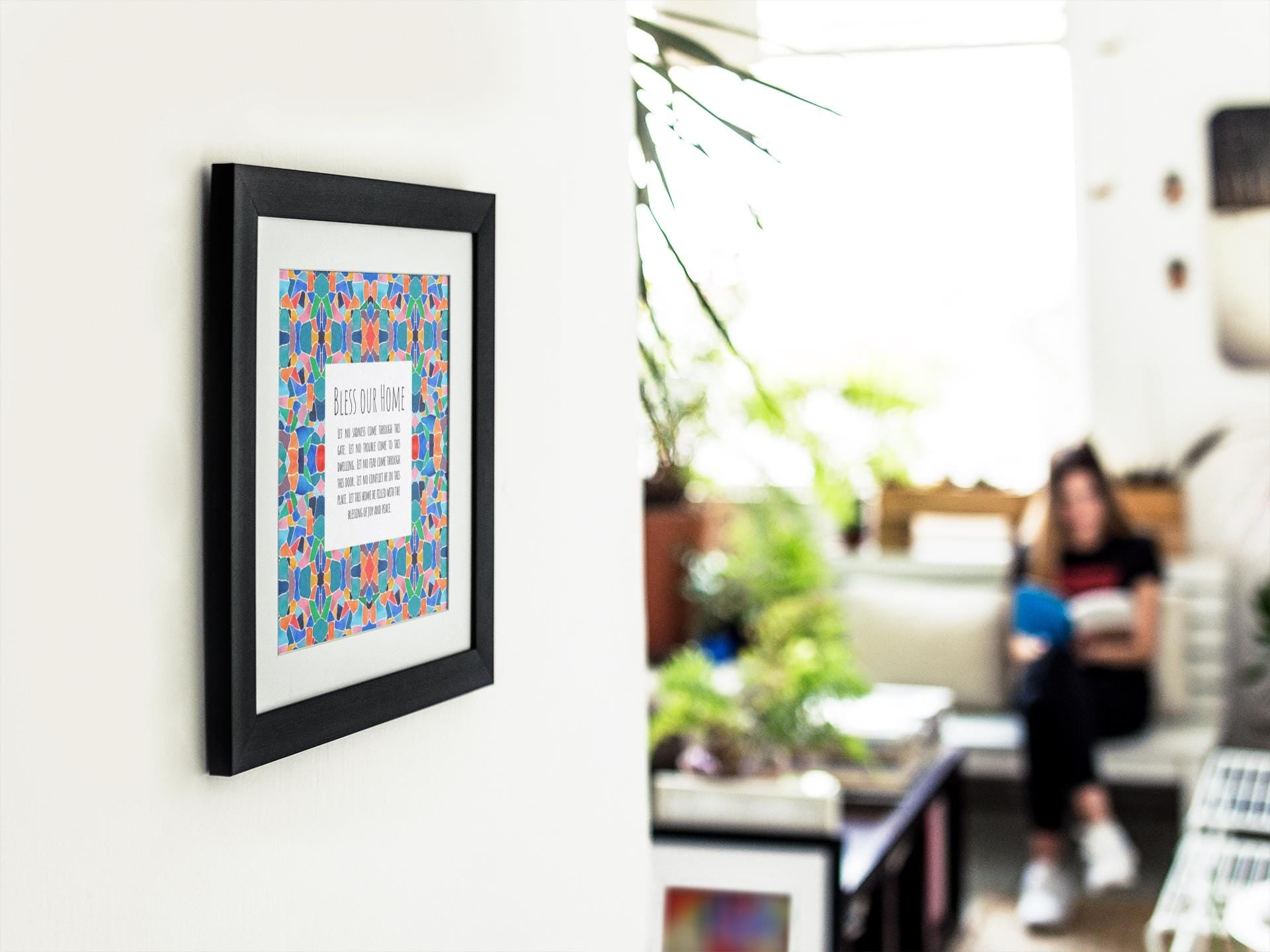 Bless This Home Art Print
