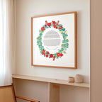 Pomegranate and Eucalyptus Ketubah