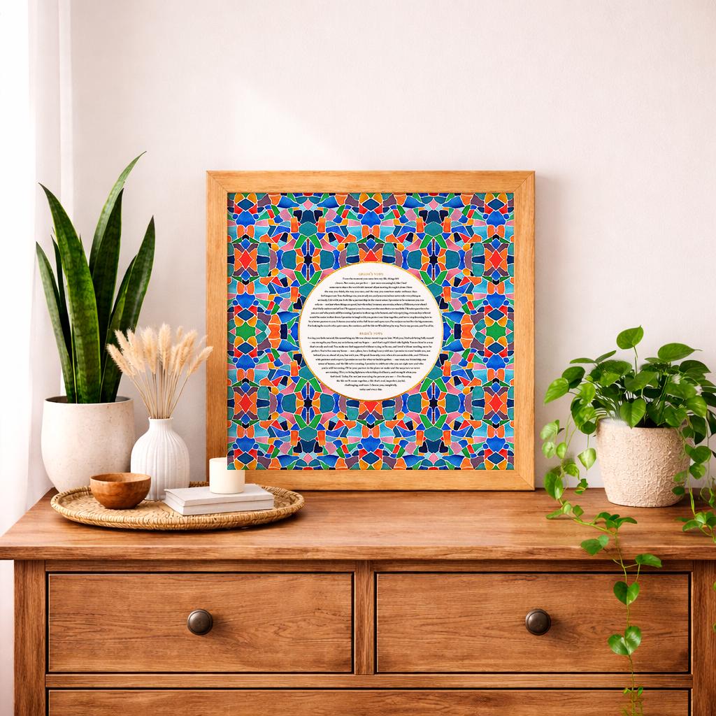 Wedding Vows Art Print