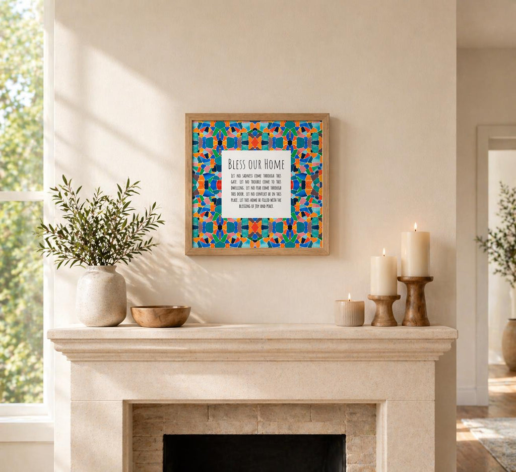 Bless This Home Art Print
