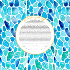 Sea Glass Ketubah