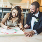 Pomegranate and Eucalyptus Ketubah